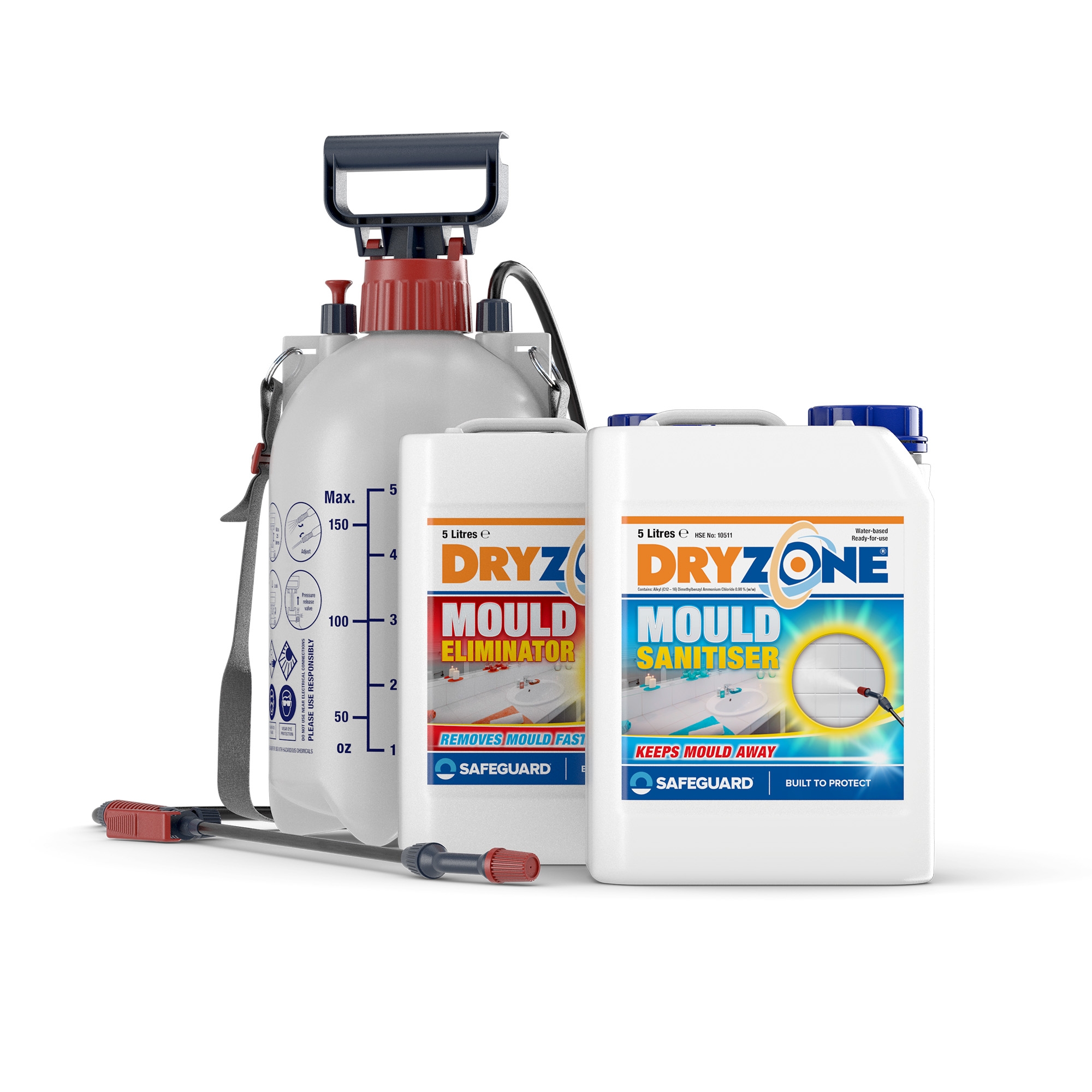 Dryzone Mould Remover & Prevention - Condensation & Mould - Damp-proofing