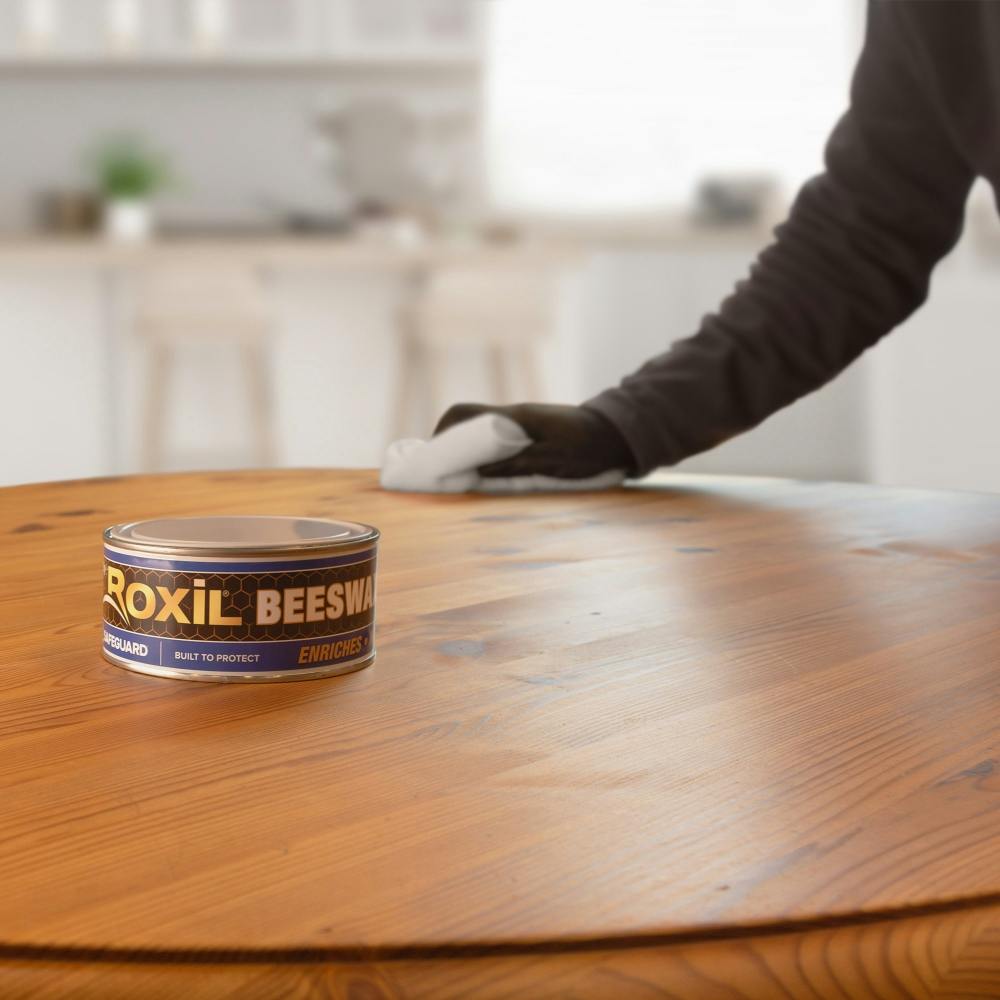 Roxil Beeswax Wood Polish for indoor wood of all kinds