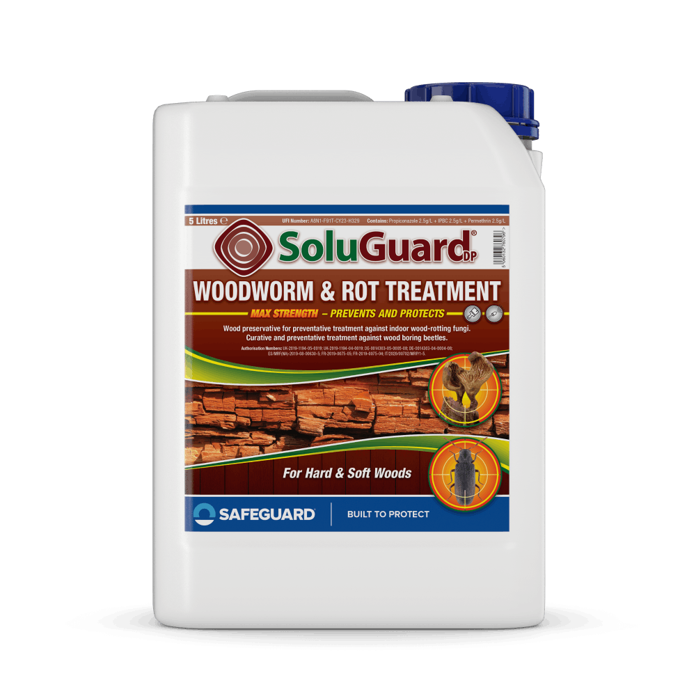 SoluGuard Woodworm & Rot Treatment (BPR) (5 L)