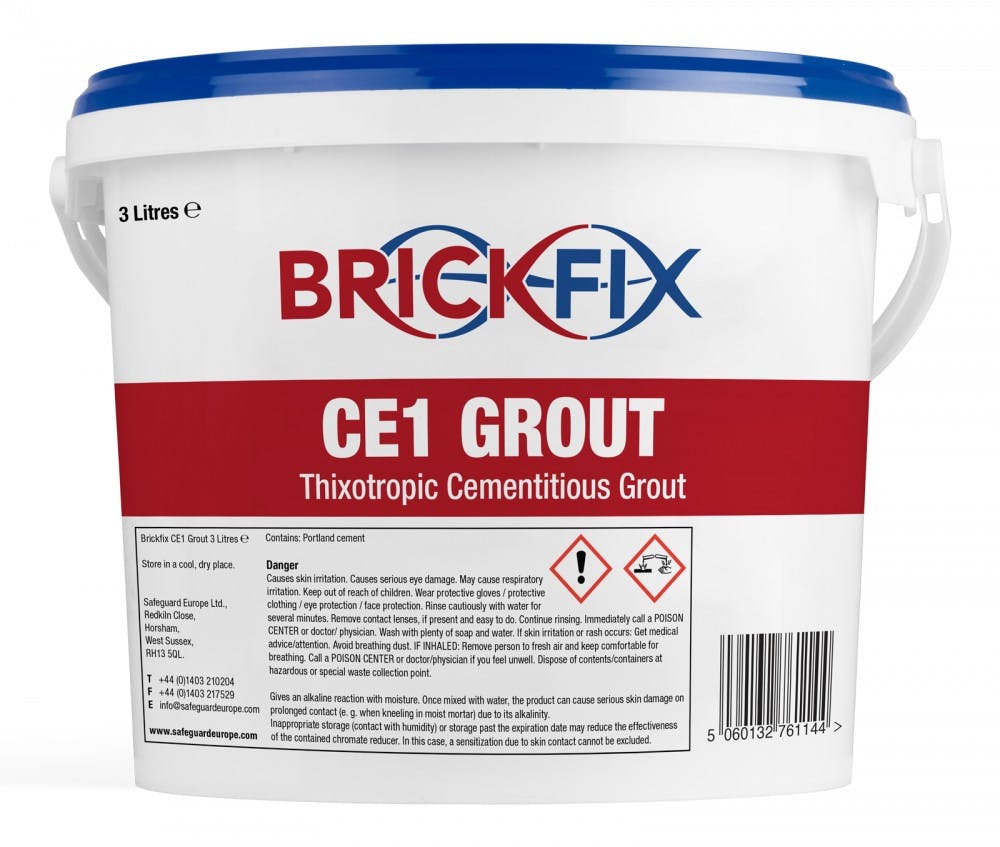 BrickFix CE1 Grout 3 L