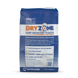 Dryzone Second Generation Renovation Plasters - For damp & salt contaminated walls