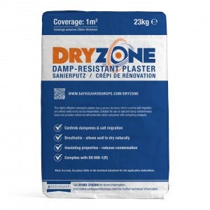 Dryzone Second Generation Renovation Plasters - For damp & salt contaminated walls