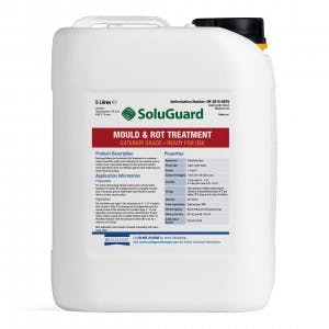 SoluGuard Mould & Rot Treatment 5L - Colourless wood preservative effective against wood-destroying and wood-discolouring fungi