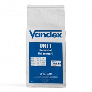 Vandex Unimortar 1 - Waterproofing and Repair Mortar