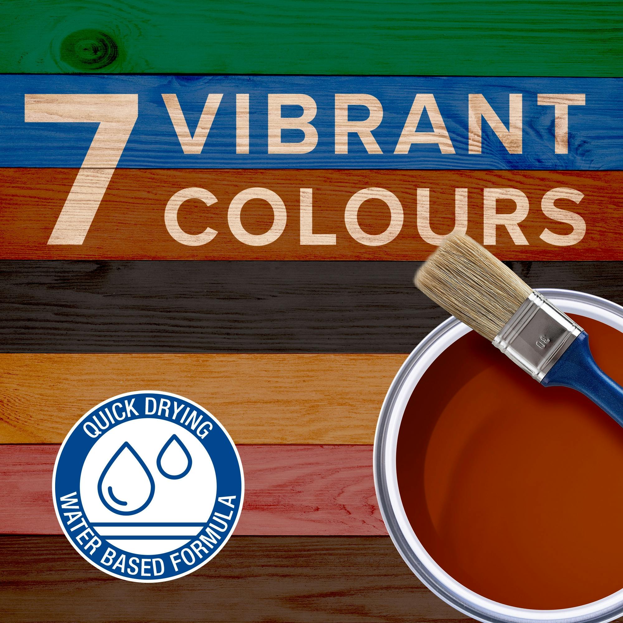 Choose from 7 vibrant shades