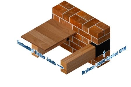 Isolating timber joists